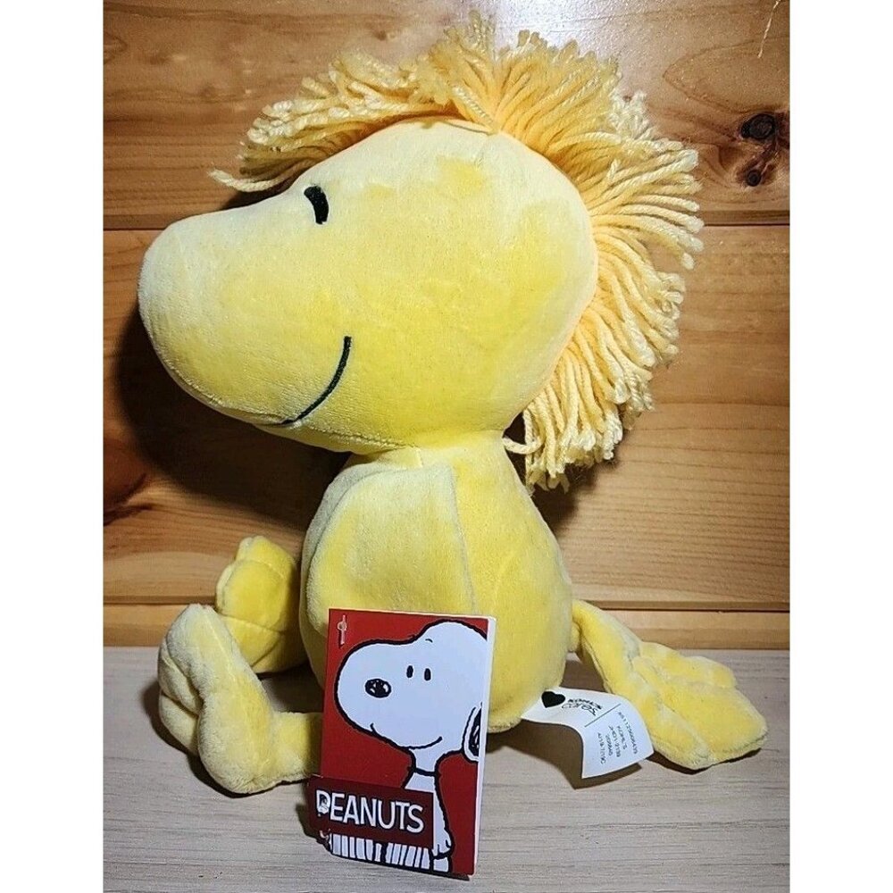 Peanuts Woodstock Bird Yellow 2019 Plush Stuffed Animal 14" New Kohl's Cares